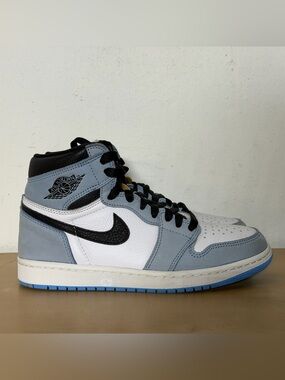 Nike Air Jordan 1 Retro High OG University Blue UNC 555088-134 Men’s Size 7.5